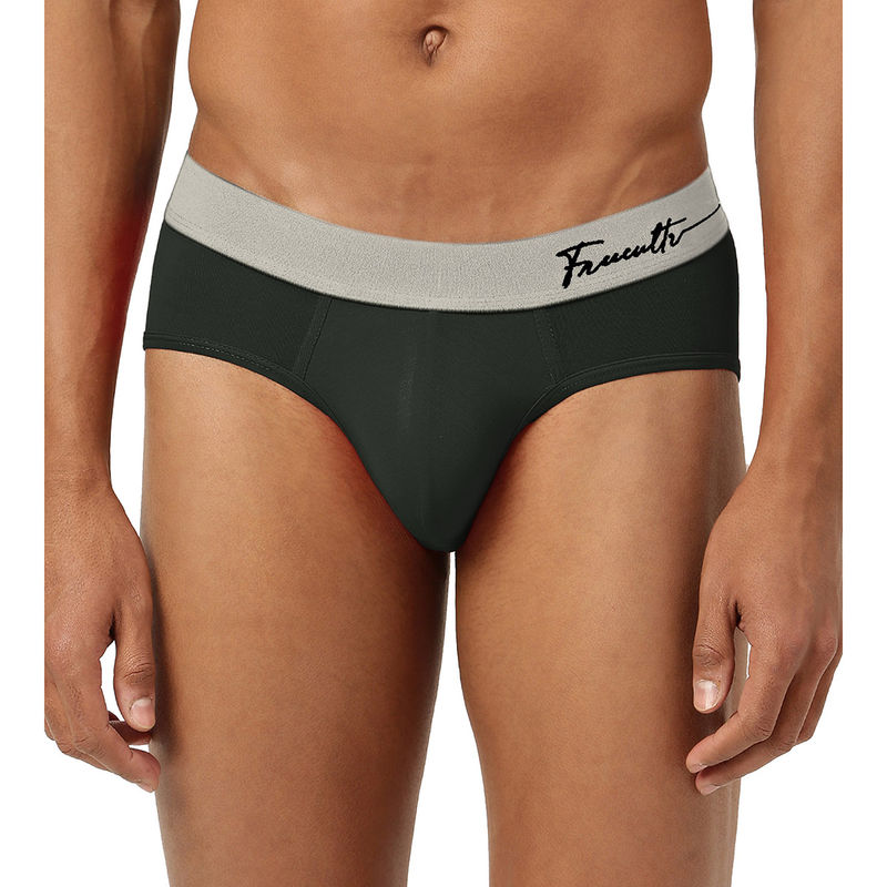 FREECULTR Mens Underwear Anti Chaffing Sweat-Proof Micromodal Brief (S)