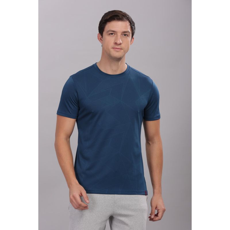 DOMIN8 Men Lightweight Super Smooth Wrinkle Resistant Jacquard T-Shirt (M)