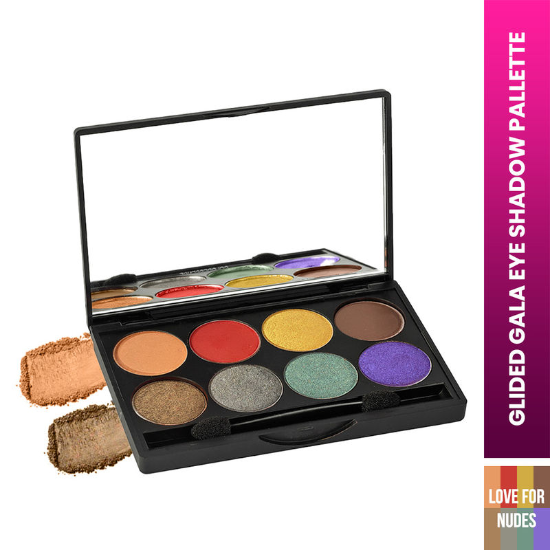 Coloressence Ultra Wet N Dry Glided Gala Eye Shadow Pallette - Love For Hues