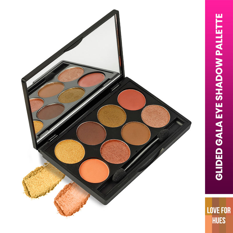 Coloressence Ultra Wet N Dry Glided Gala Eye Shadow Pallette - Love For Nudes