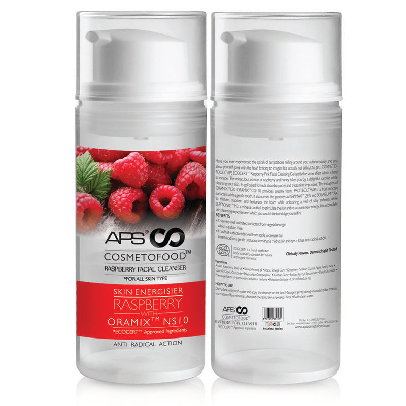 APS Cosmetofood Raspberry Facial Cleanser