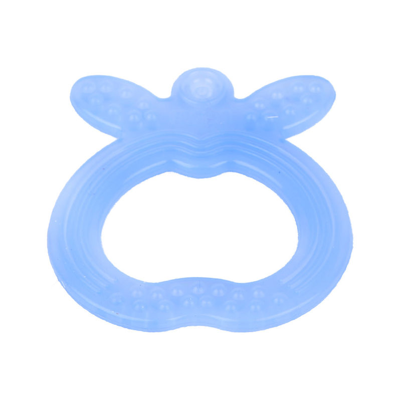 FARLIN Apple Shape Silicone Gum Soother (Blue)