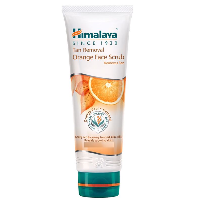 Himalaya Herbals Tan Removal Orange Face Scrub Buy Himalaya Herbals Tan Removal Orange Face Scrub Online At Best Price In India Nykaaman