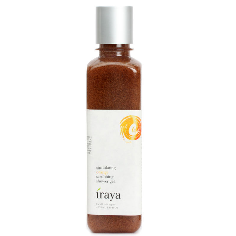 Iraya Stimulating Orange Scrubbing Shower Gel