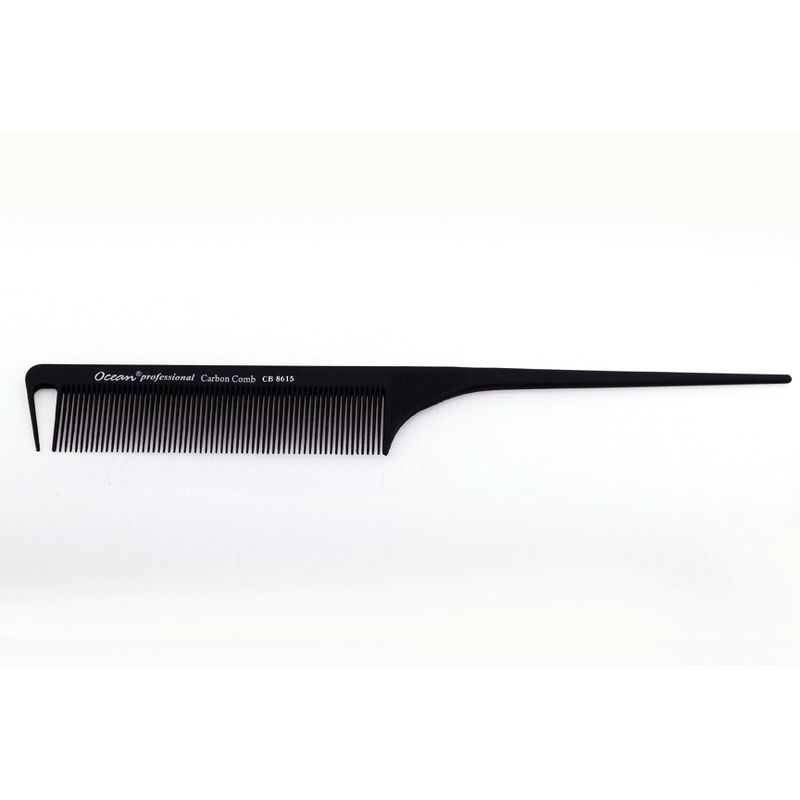 Ocean Professional Carbon Cutting Tail Comb CB8615