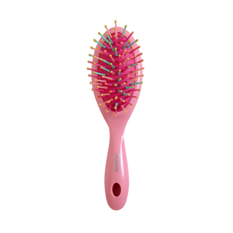Roots Color Glam Mini Hair Brush Cgm06 Pink Cgm06