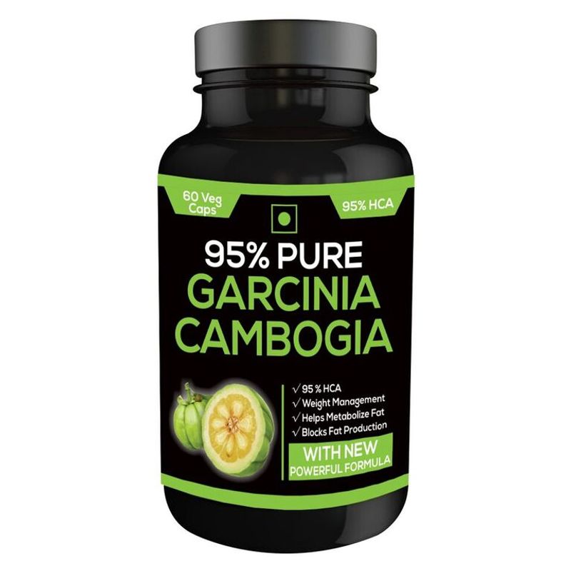 Nutravigour Pure Garcinia Cambogia 95% Hca 800mg 60 Veg Capsules