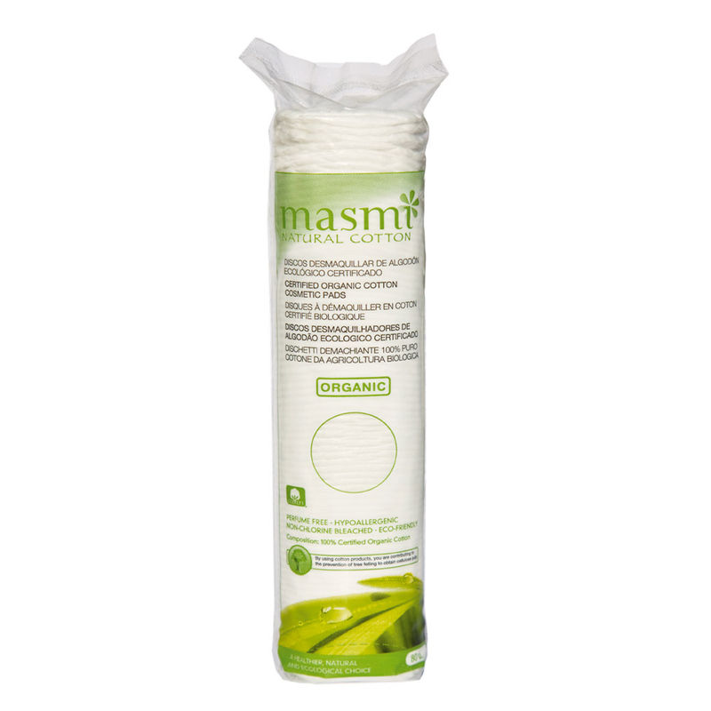 Masmi Organic Cotton Make Up Round Pads (80Pieces)