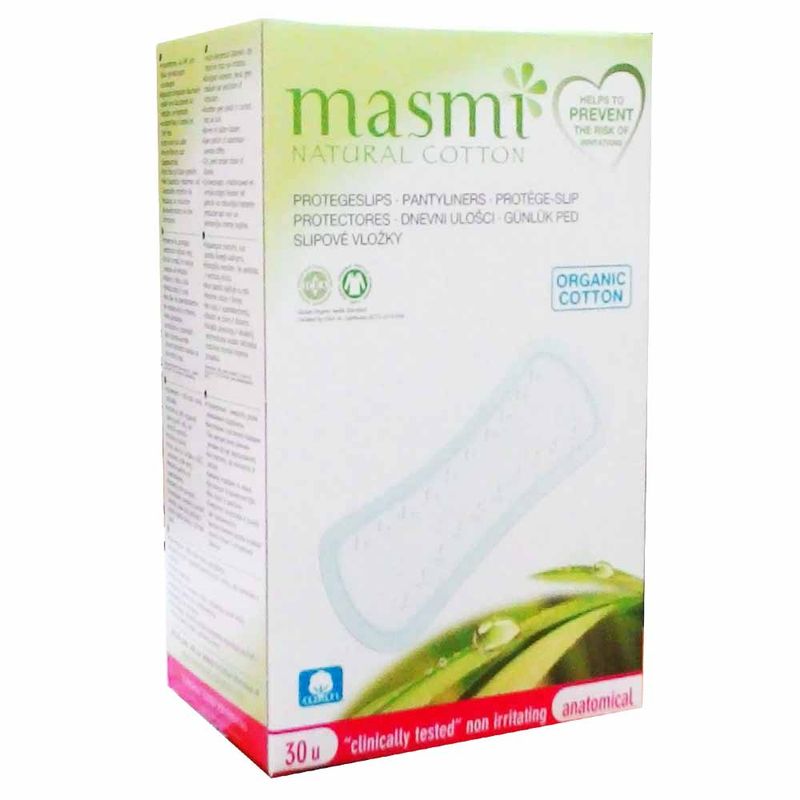 Masmi Organic Panty Line anatomical (30Pieces)