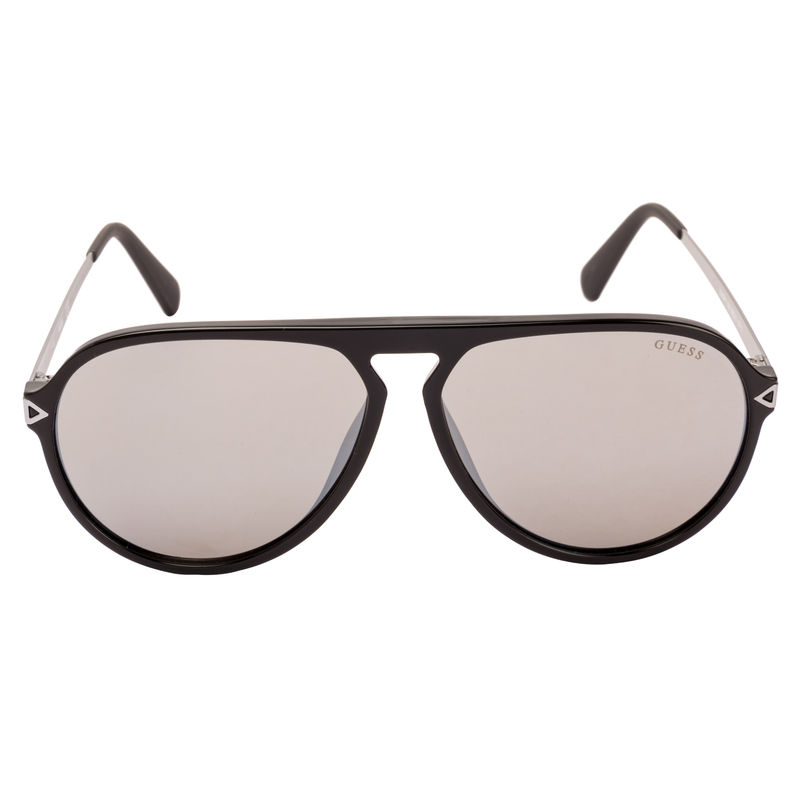 Guess Sunglasses Oval Sunglass With Smoke Lens For Men Buy Guess