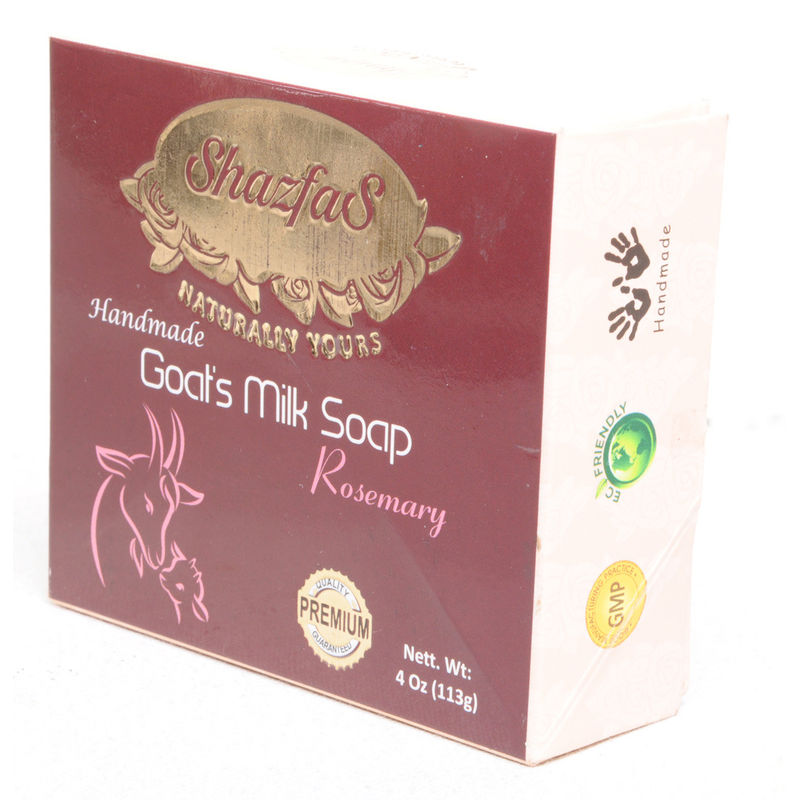 ShazfaS Handmade Goat's Milk Soap - Rosemary