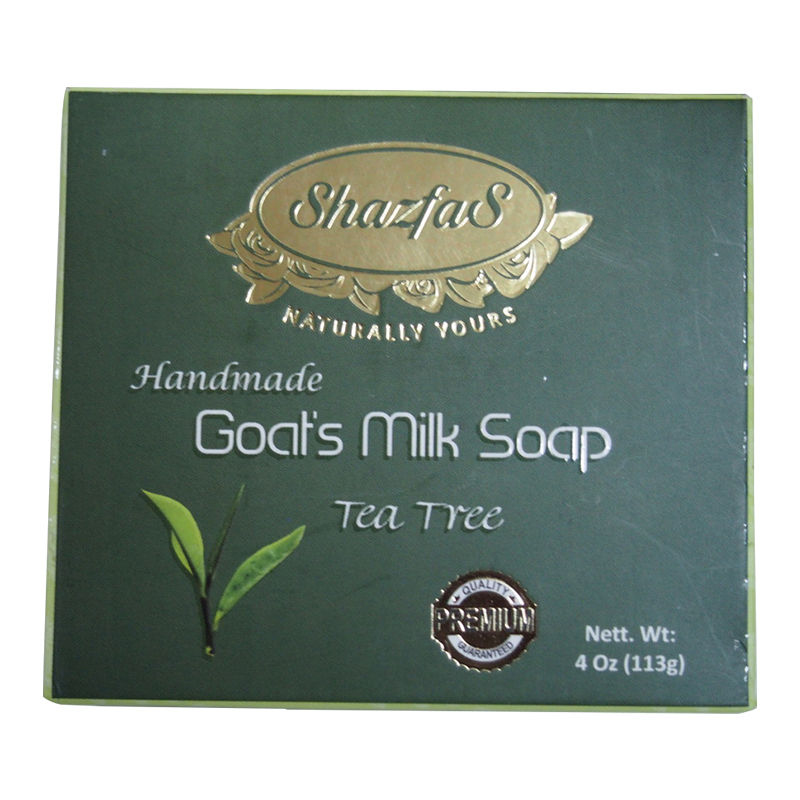 ShazfaS Handmade Goat's Milk Soap - Tea Tree