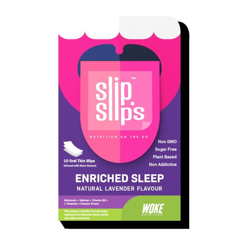 Woke Nutrition Enriched Sleep Oral Strips - Natural Lavender