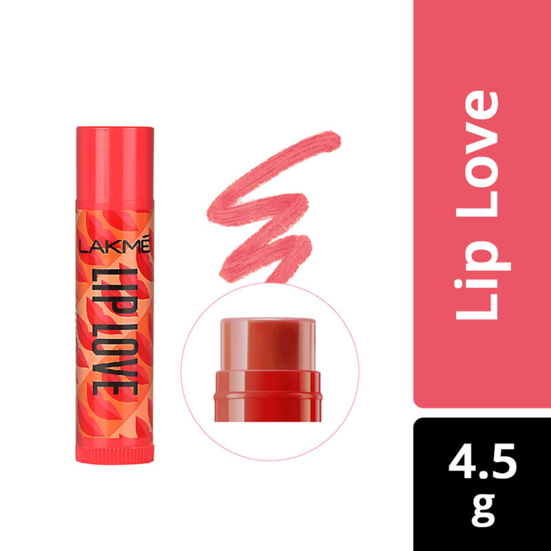 Lakme Lip Love SPF 15 Lip Balm for Soft Lips - Apricot
