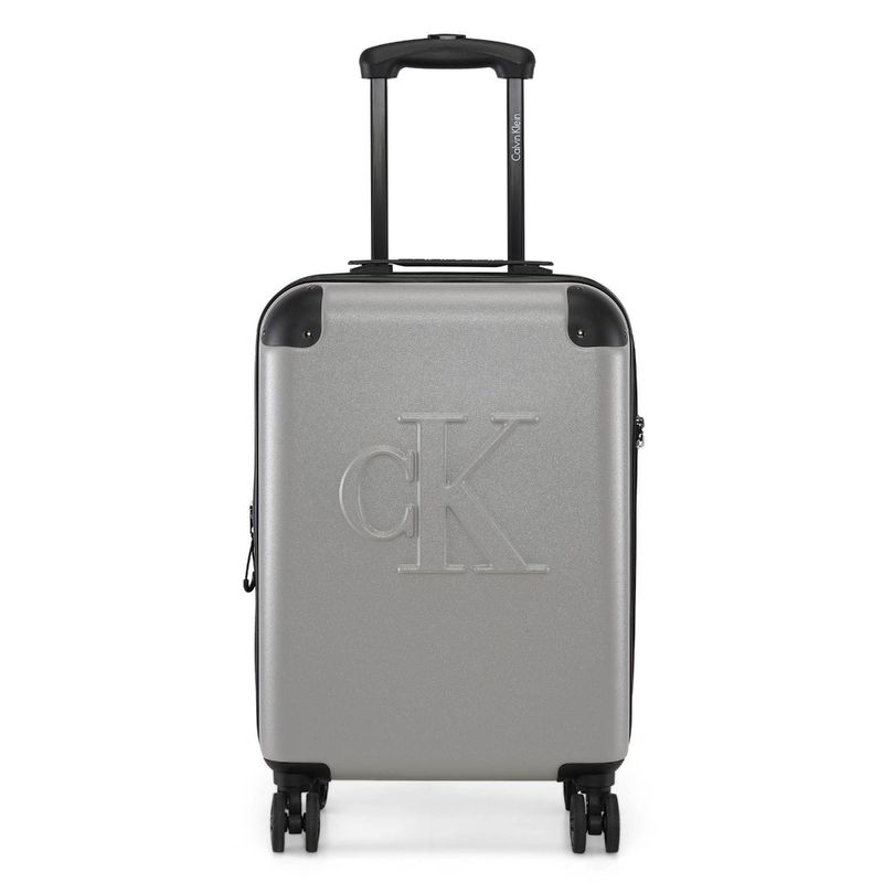 Calvin Klein Lina Heather Grey Color Abs Hard Trolley (L)