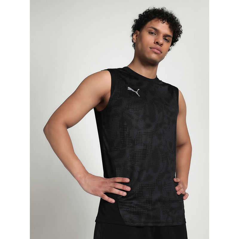 Puma Team Cup Men's Sleeveless Slim Fit Football Jersey (M)
