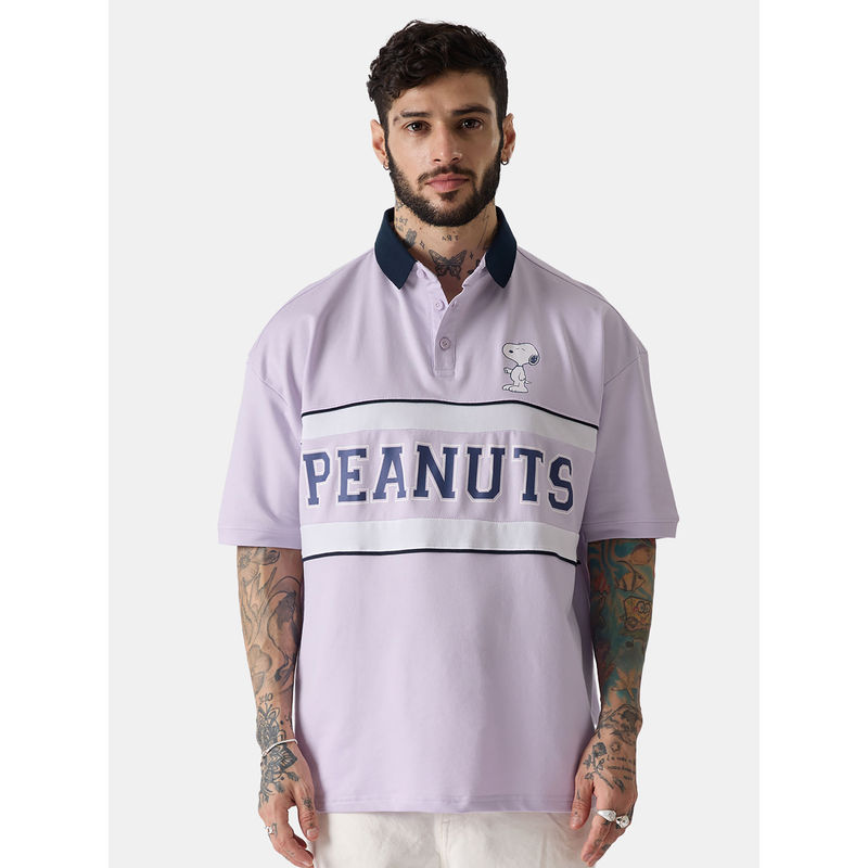 The Souled Store Official Peanuts Snoopy Oversized Polos For Men (2XL)