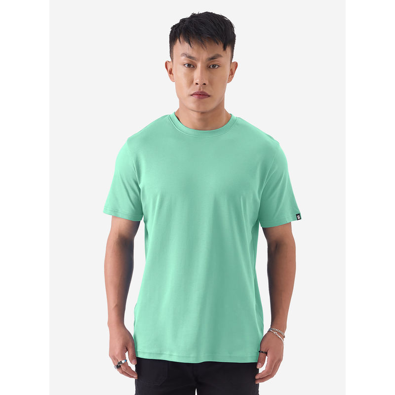 The Souled Store Supima Apple Mint Supima T-Shirts For Men (S)