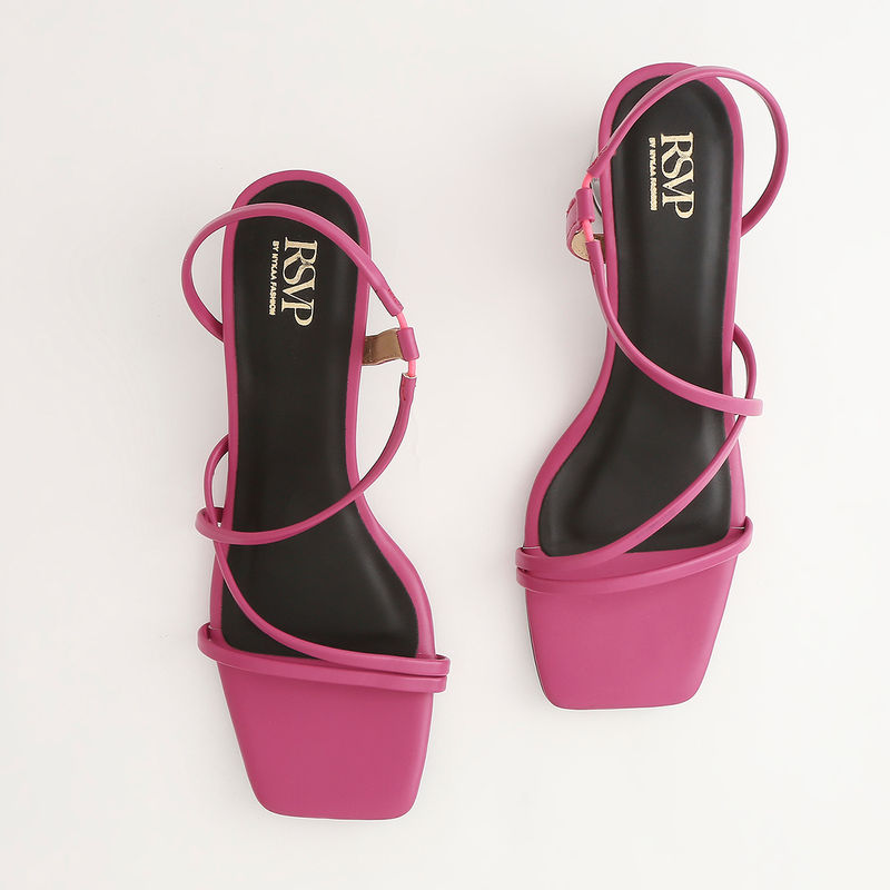 RSVP by Nykaa Fashion Pink Live In My Imagination Heels (EURO 37)
