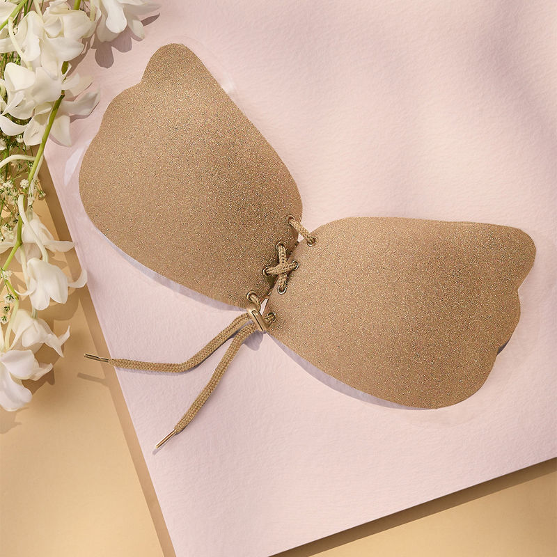 NYKD By Nykaa Silicone Bra Butterfly - Nude (D)-NYA010