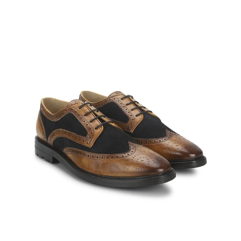 Saint G Tan Leather Lace Up Brogues (EURO 40)