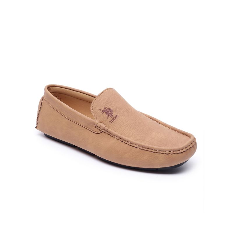 Buy U.S. POLO ASSN. Gelens Mens Casual Solid Black Loafers Online