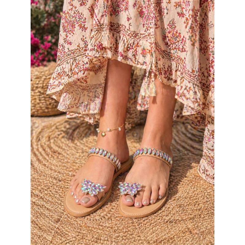 Sandal Stories Butterfly Bliss Flats (EURO 38)