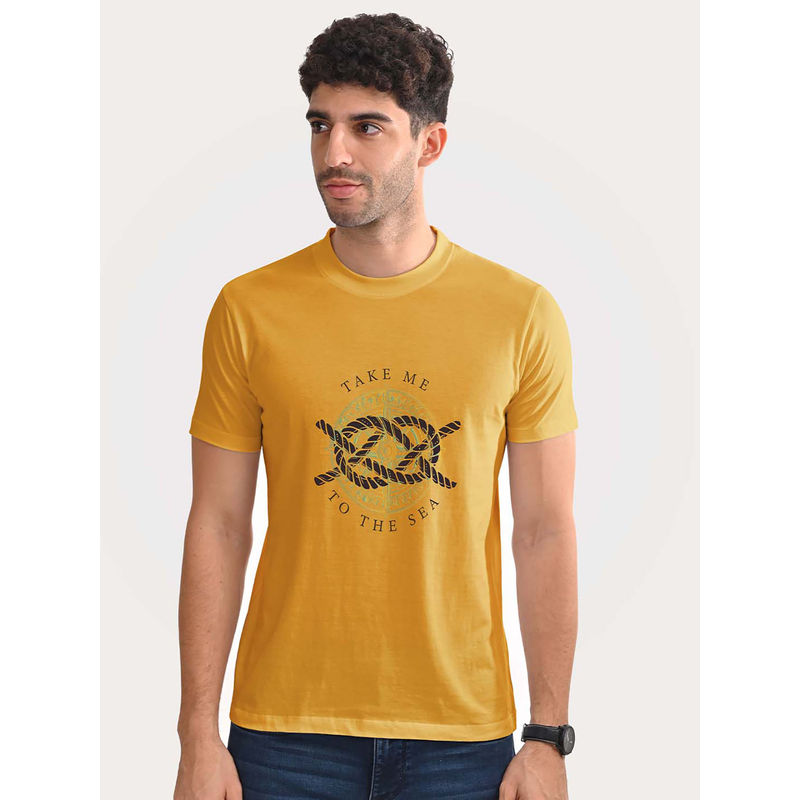 Aero Armour Square Knot T-Shirt - Yellow (S)