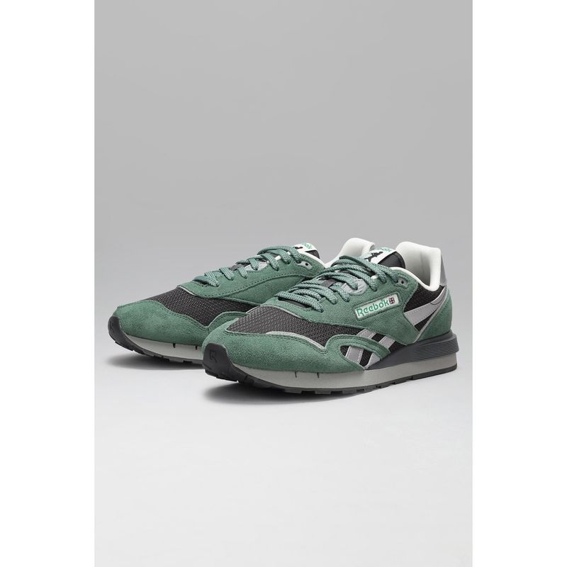 Reebok Classic Nylon 89 Men Green Sneakers (UK 10)