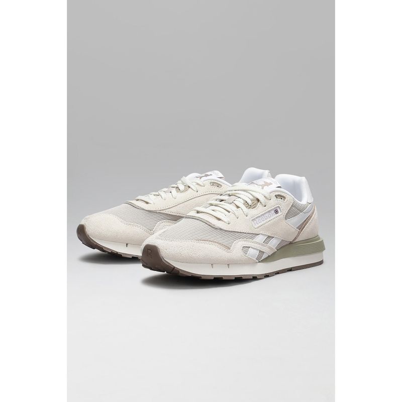 Reebok Classic Nylon 89 Men Beige Sneakers (UK 10)