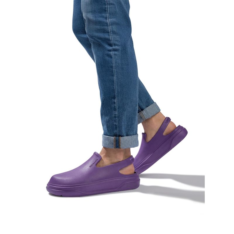 Neeman's Unisex Purple Cushers Clogs (UK 4)