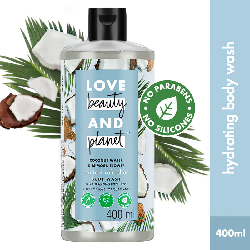 Love Beauty & Planet Refreshing Body Wash with Coconut Water & Mimosa Flower