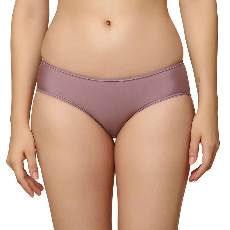 Triumph Mauve Fashion 60 Midi Seamless Brief (M)