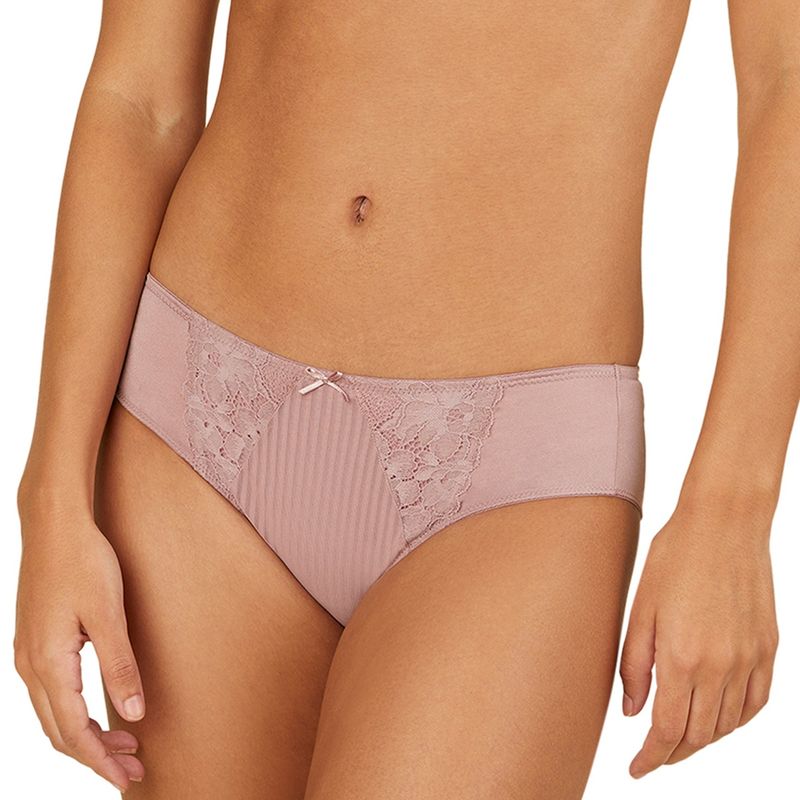 Triumph Pink Peony Charm Midi Brief (S)