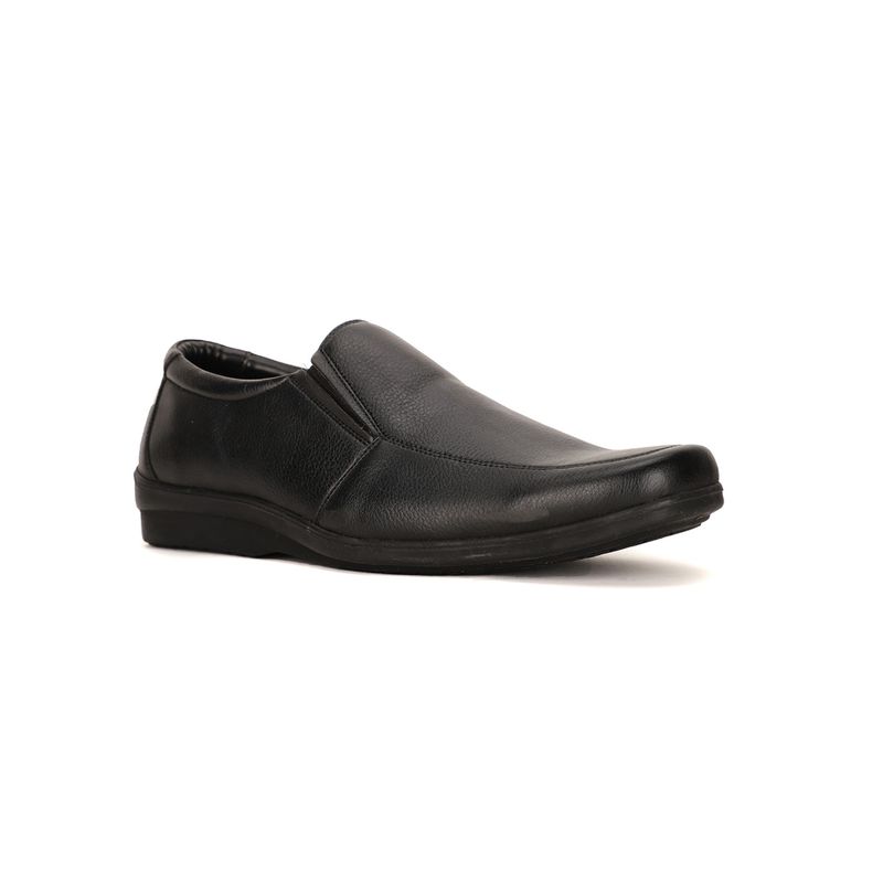 Bata Men Black Slip-On Formal Shoes (UK 9)