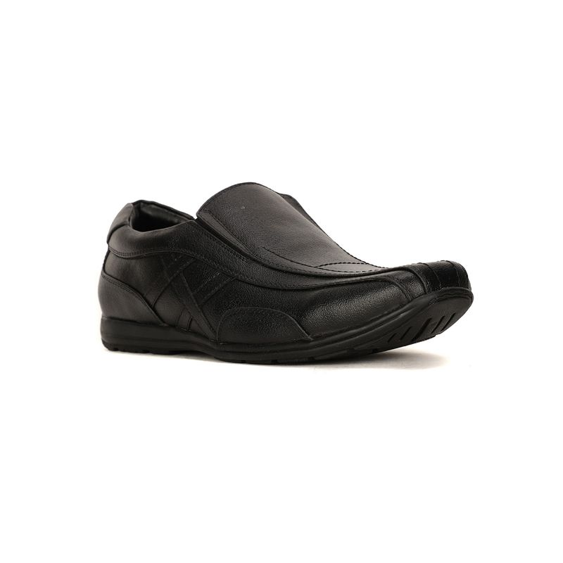 Bata Men Black Slip-On Formal Shoes (UK 9)