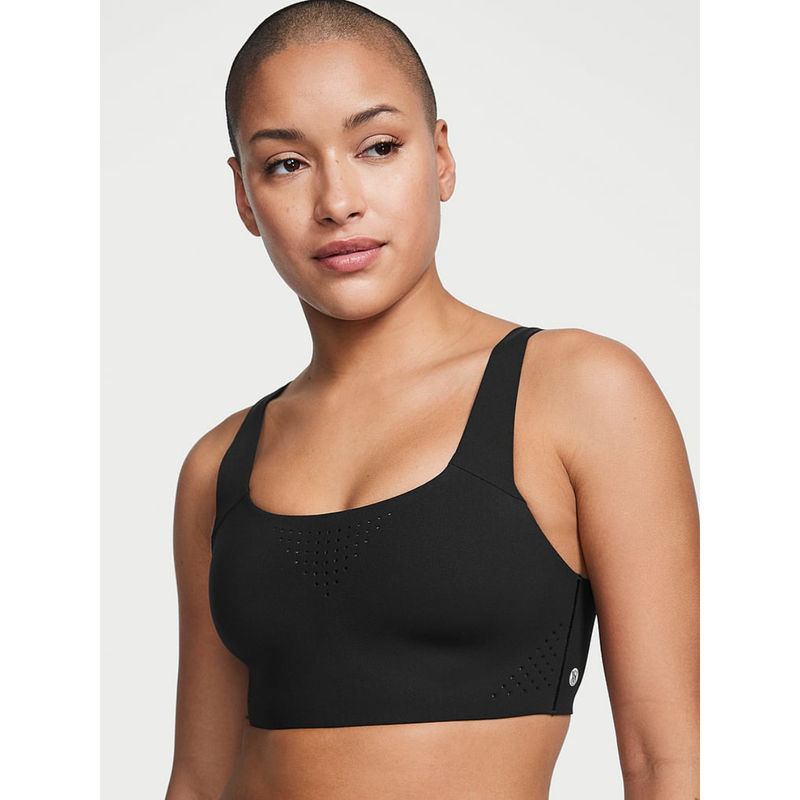 Victoria's Secret Black Featherweight Max Sports Bra (34D)