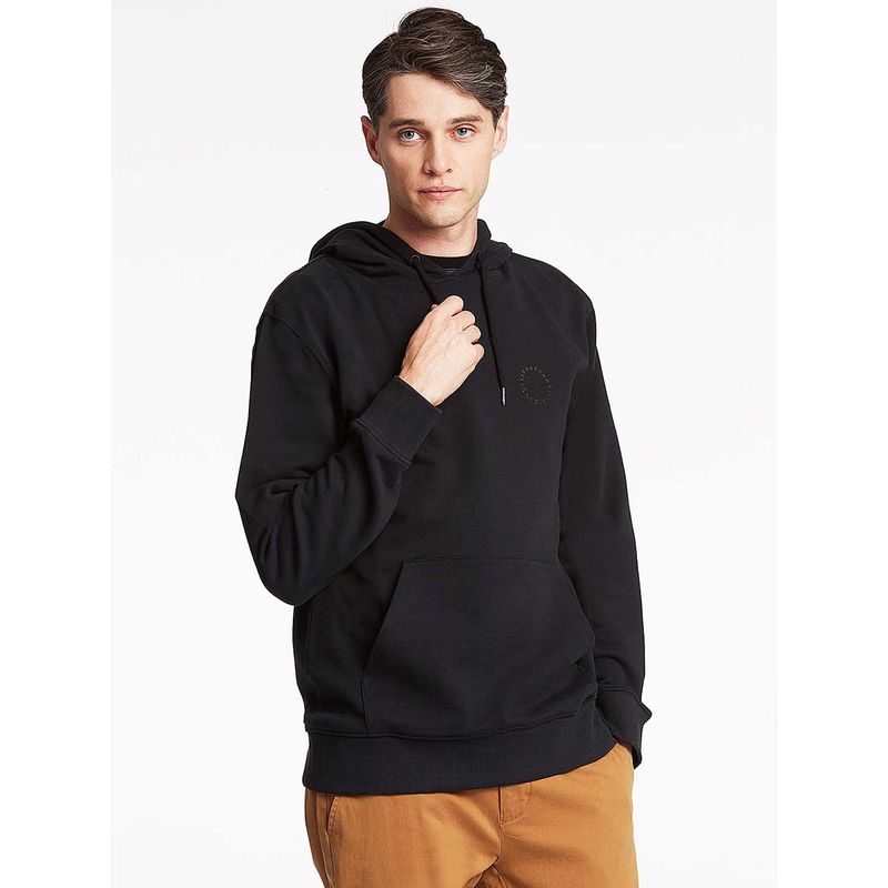 LINDBERGH Mens Solid Melange Relaxed Fit Sweat Shirt (XL)