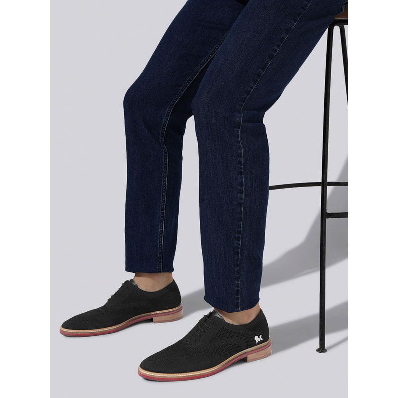 Neeman's The Black Oxford Knits Shoes (UK 6)