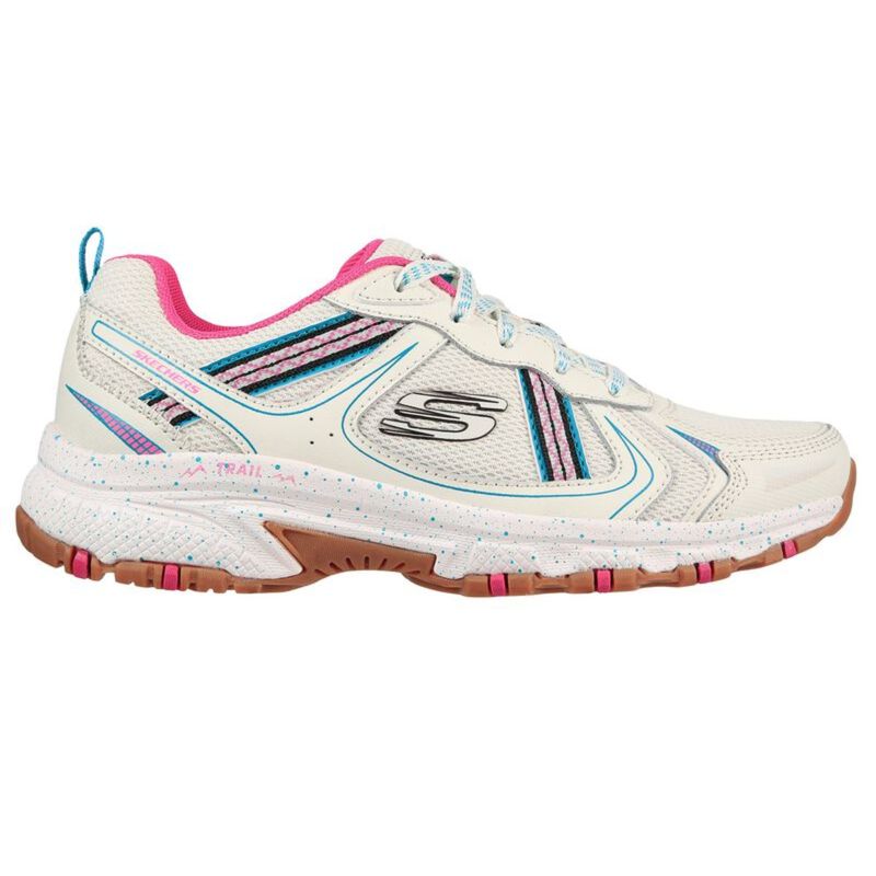 SKECHERS HILLCREST - VAST ADVENTURE White Walking Shoes (UK 3)