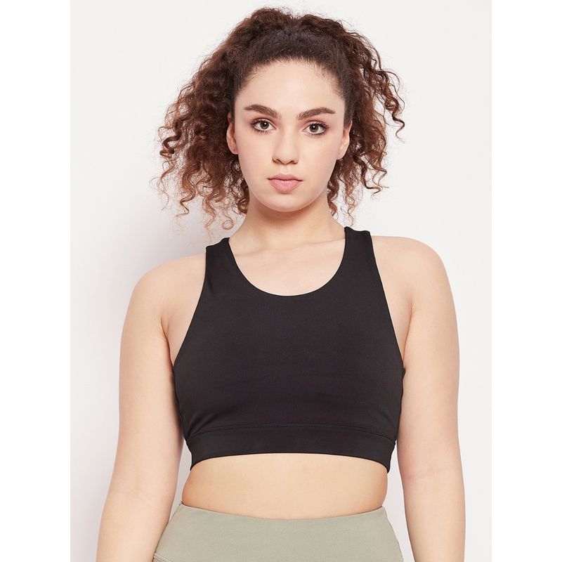 Athlisis Black NonWired Removable Padding Sports Bra Buy Athlisis