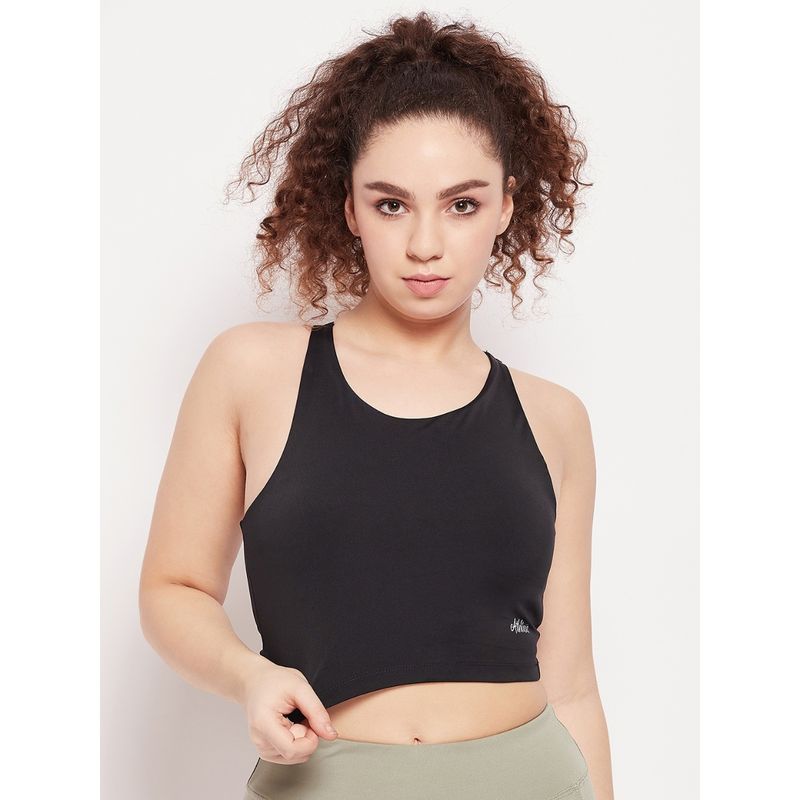 Athlisis Black NonWired Removable Padding Sports Bra Buy Athlisis