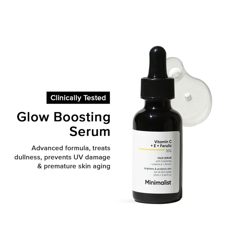 Minimalist Vitamin C + E + Ferulic 16% Face Serum