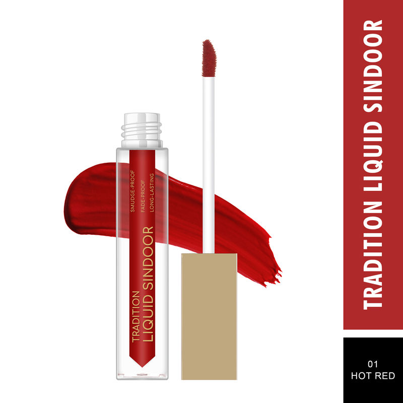 Swiss Beauty Tradition Liquid Sindoor Hot Red - 01