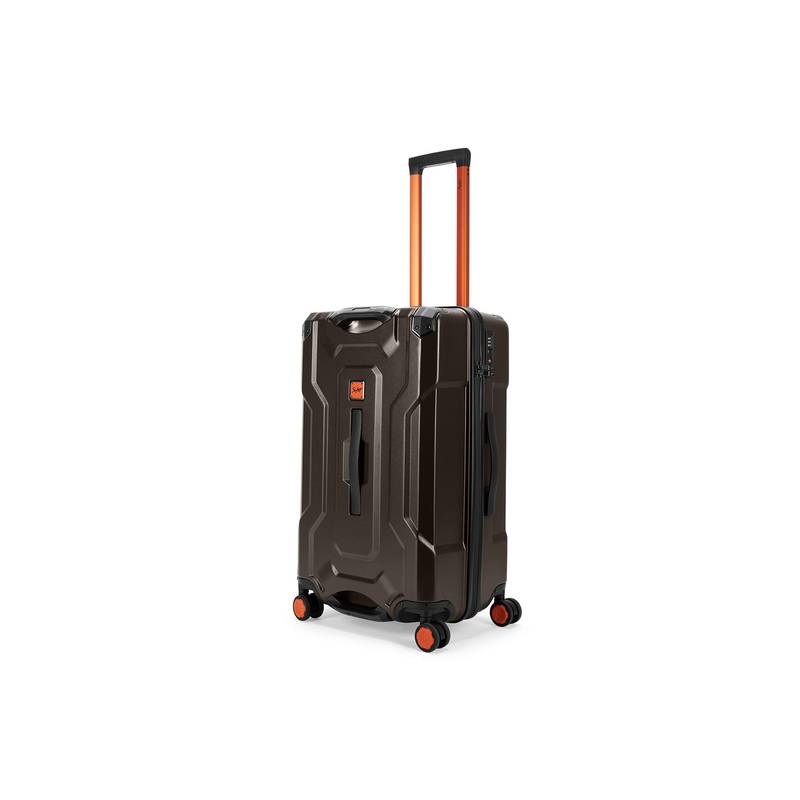 Skybags Unisex Nomad Black Hard Luggage Trolley Bag (M)