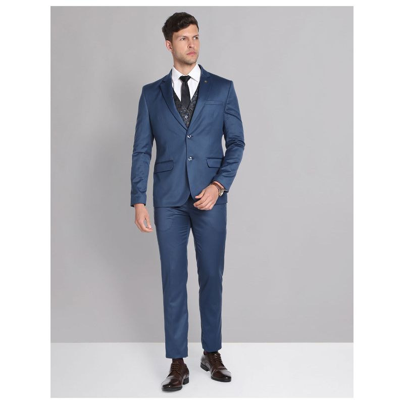 AD By Arvind Tailored Fit Versatile Three Piece Suit (Set of 3) (38)