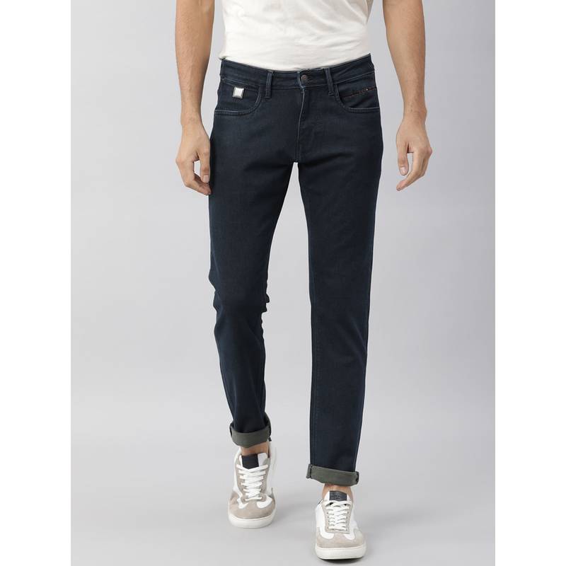 Buy Rare Rabbit Dark Blue Casual Jeans Online