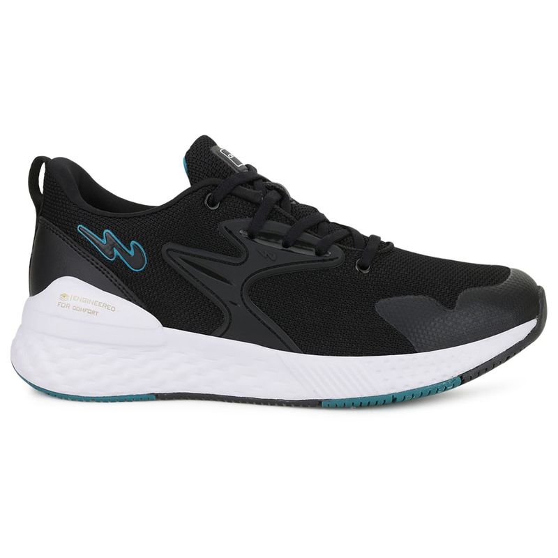 Campus Simon Pro Black Running Shoes (UK 7)