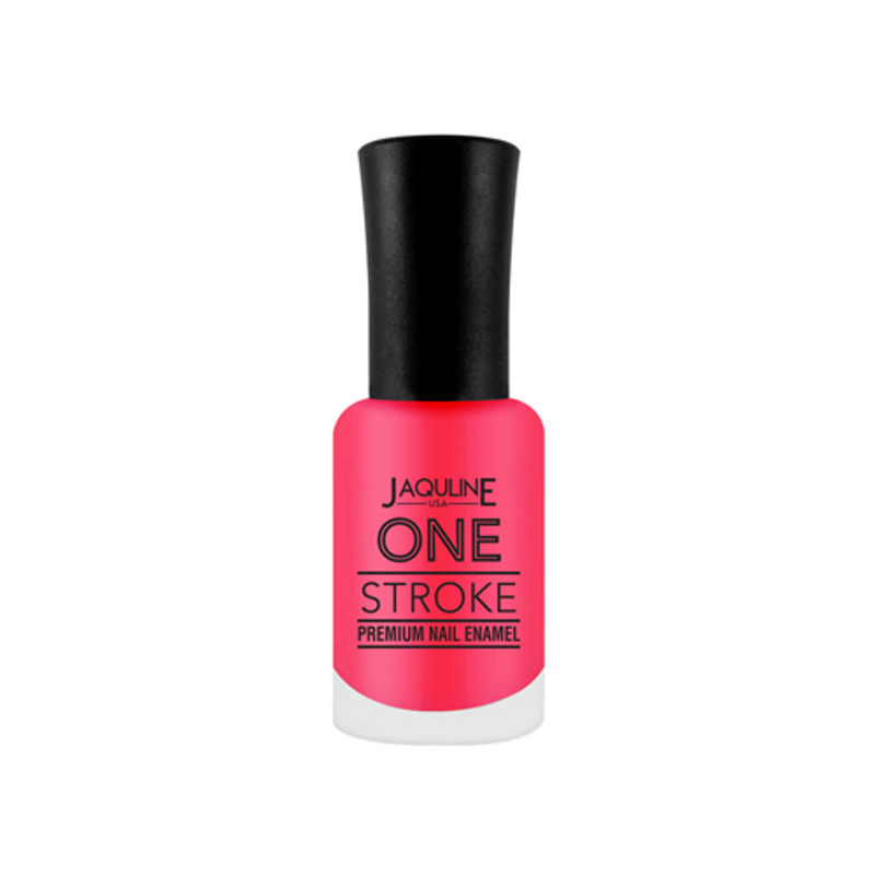 Jaquline USA One Stroke Premium Nail Enamel - Pink Tease 33