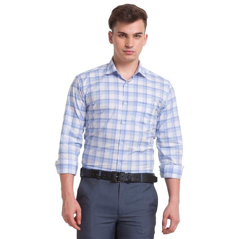 Park Avenue Medium Blue Shirt (39)